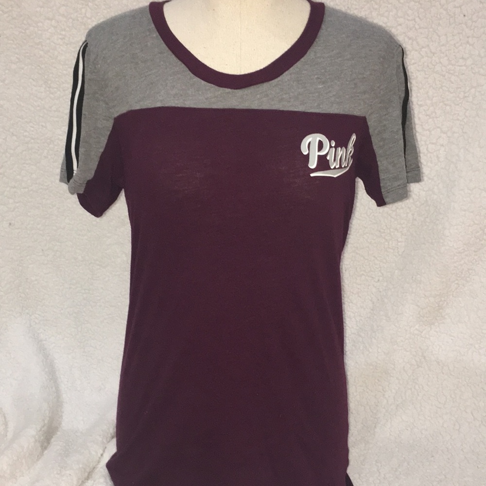 Pink Burgundy tee